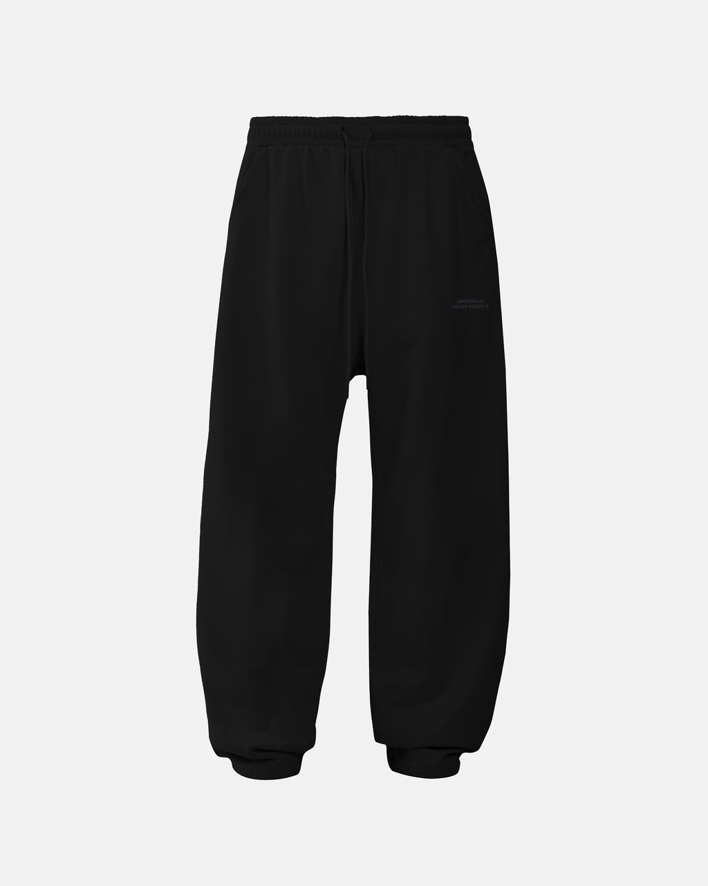 UNDERGOLD STARDUST BASIC STRAIGHT PANTS BLACK