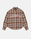 UNDERGOLD - Shirt Act 1 Faith Flannel Plaid - Brown