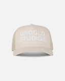 UNDERGOLD BASICS UNDGLD STUDIO TRUCKER CAP BONE