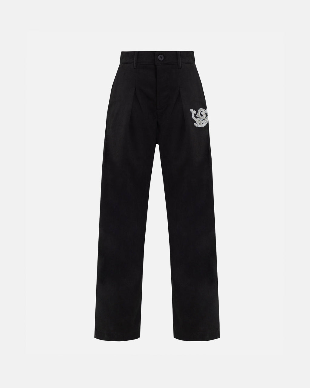 UNDERGOLD THE PATH MONOGRAM TROUSER BLACK