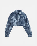 UNDERGOLD W CAPSULE UNDRGLD JACQUARD JACKET CAMMO BLUE