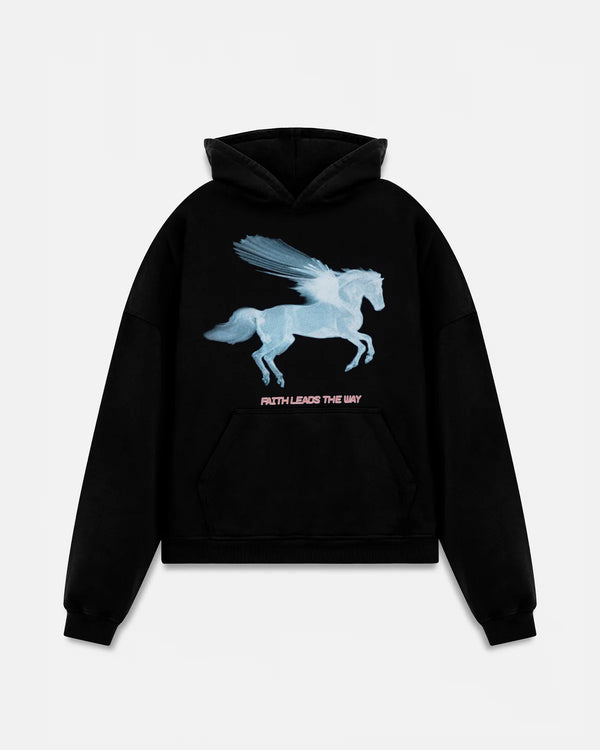 UNDERGOLD - Hoodie Act 1 Static Pegasus - Black
