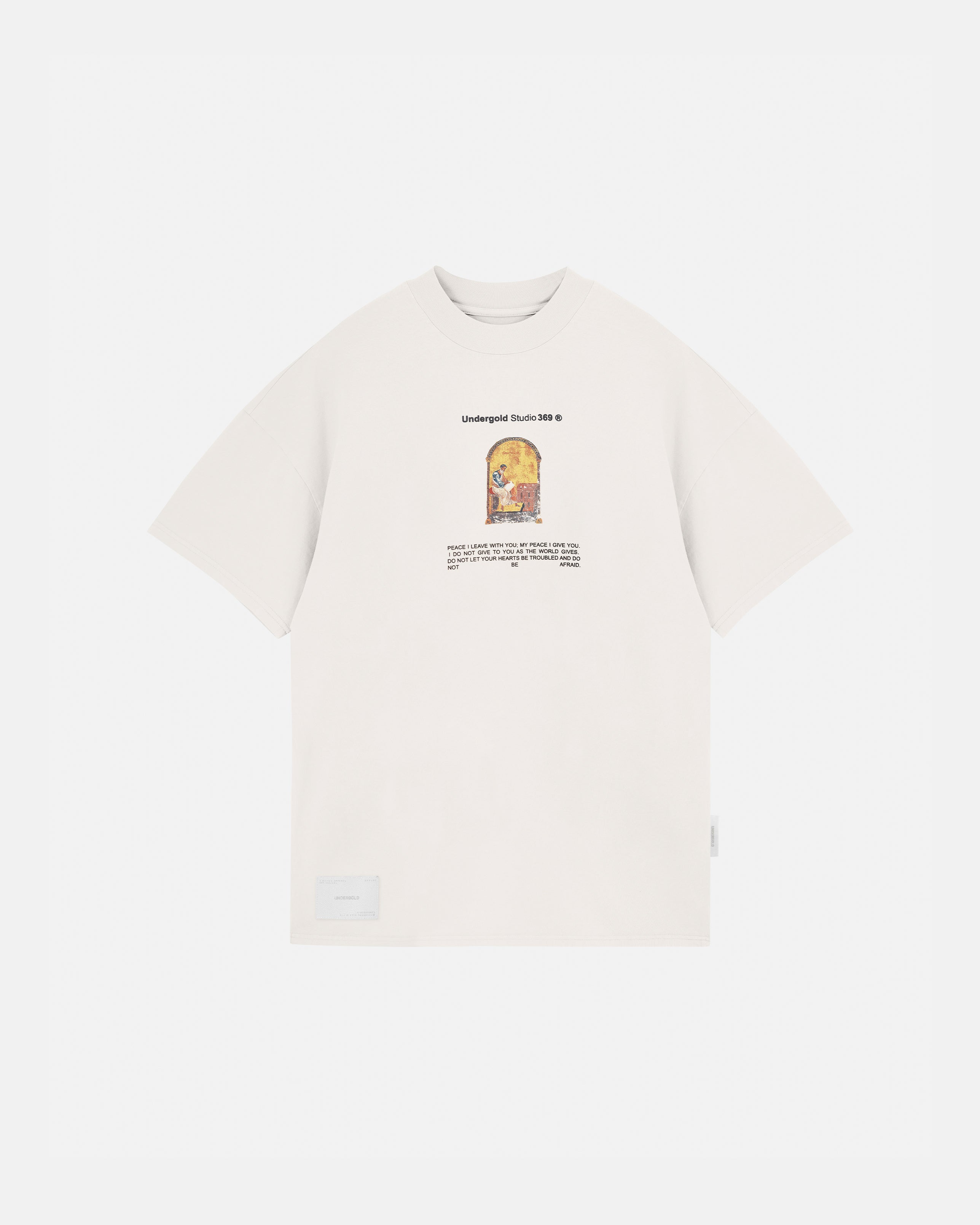 UNDERGOLD GRATIA PLENA SAINT MATTHEW TSHIRT CREAM