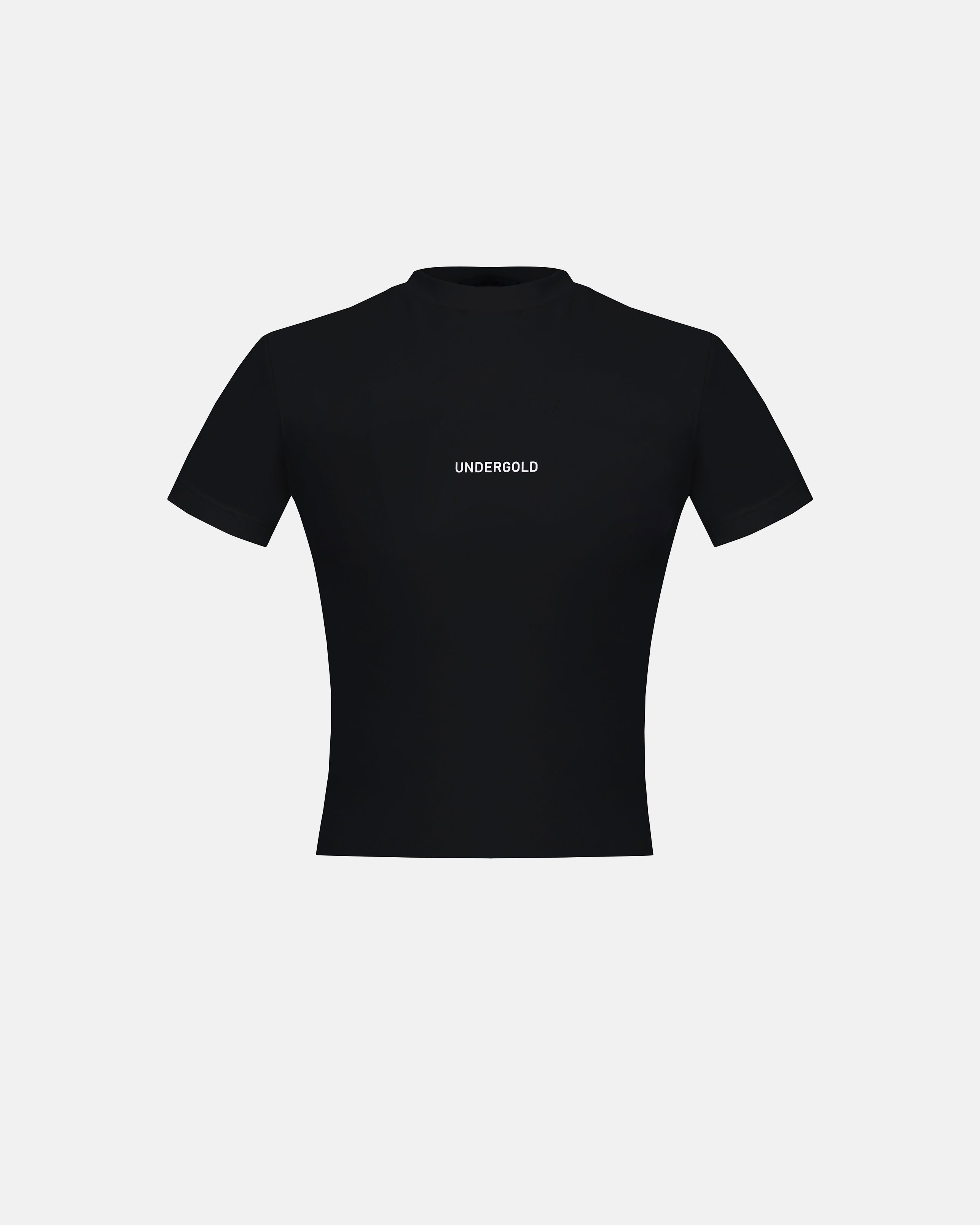 UNDERGOLD BASICS UNDERGOLD LONG BABY TEE – BLACK