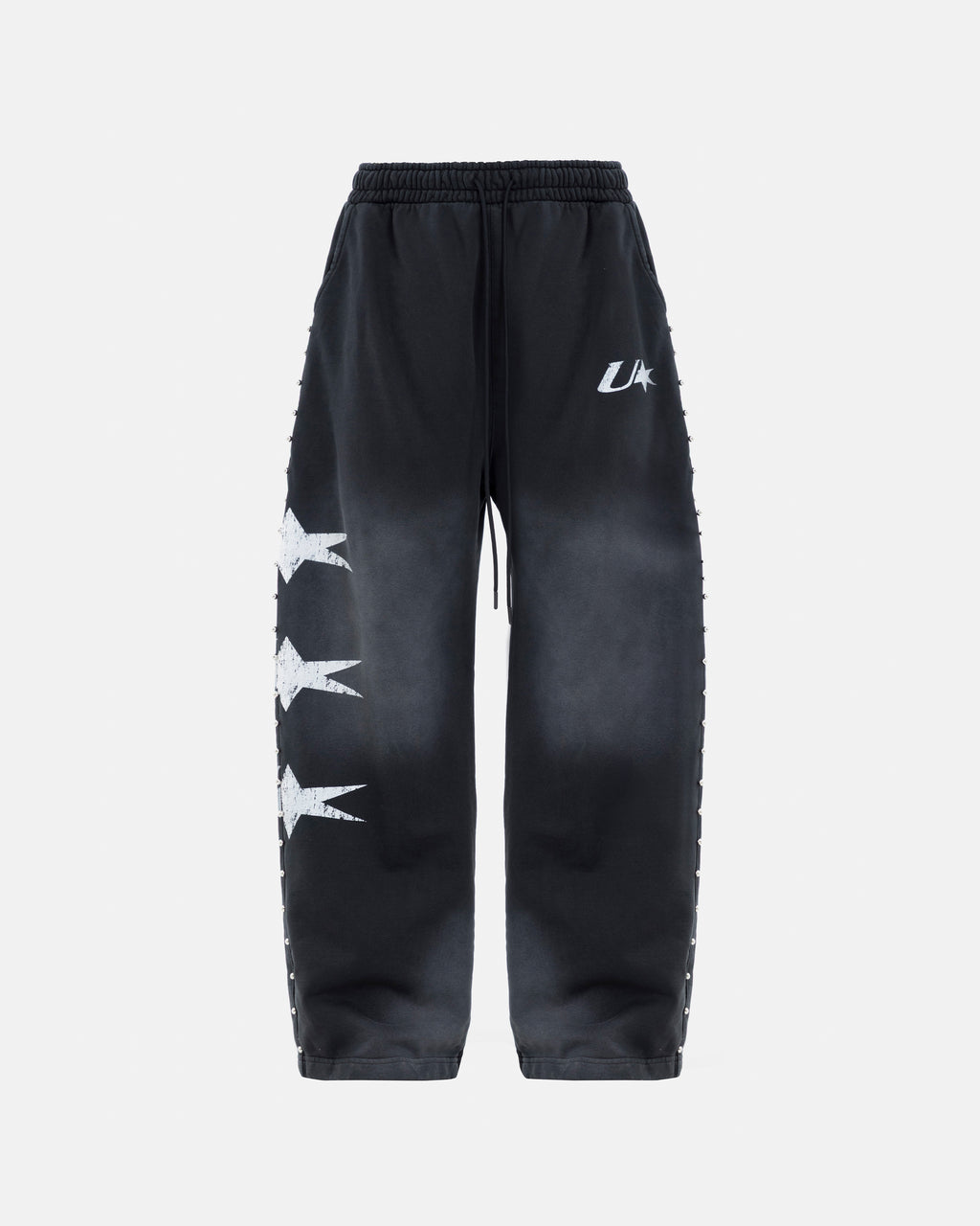 AGNUS DEI U STAR STRAIGHTPANTS SMOKEY BLACK