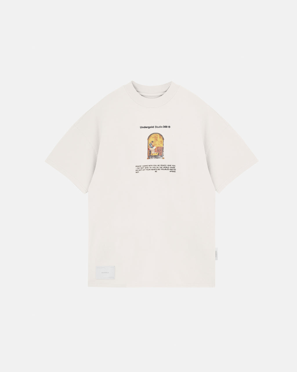 UNDERGOLD GRATIA PLENA SAINT MATTHEW TSHIRT CREAM