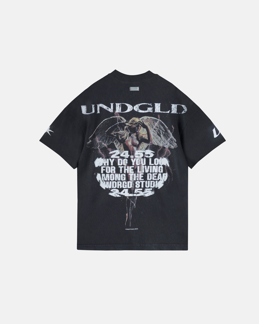 AGNUS DEI VALKYRIE TSHIRT VINTAGE BLACK