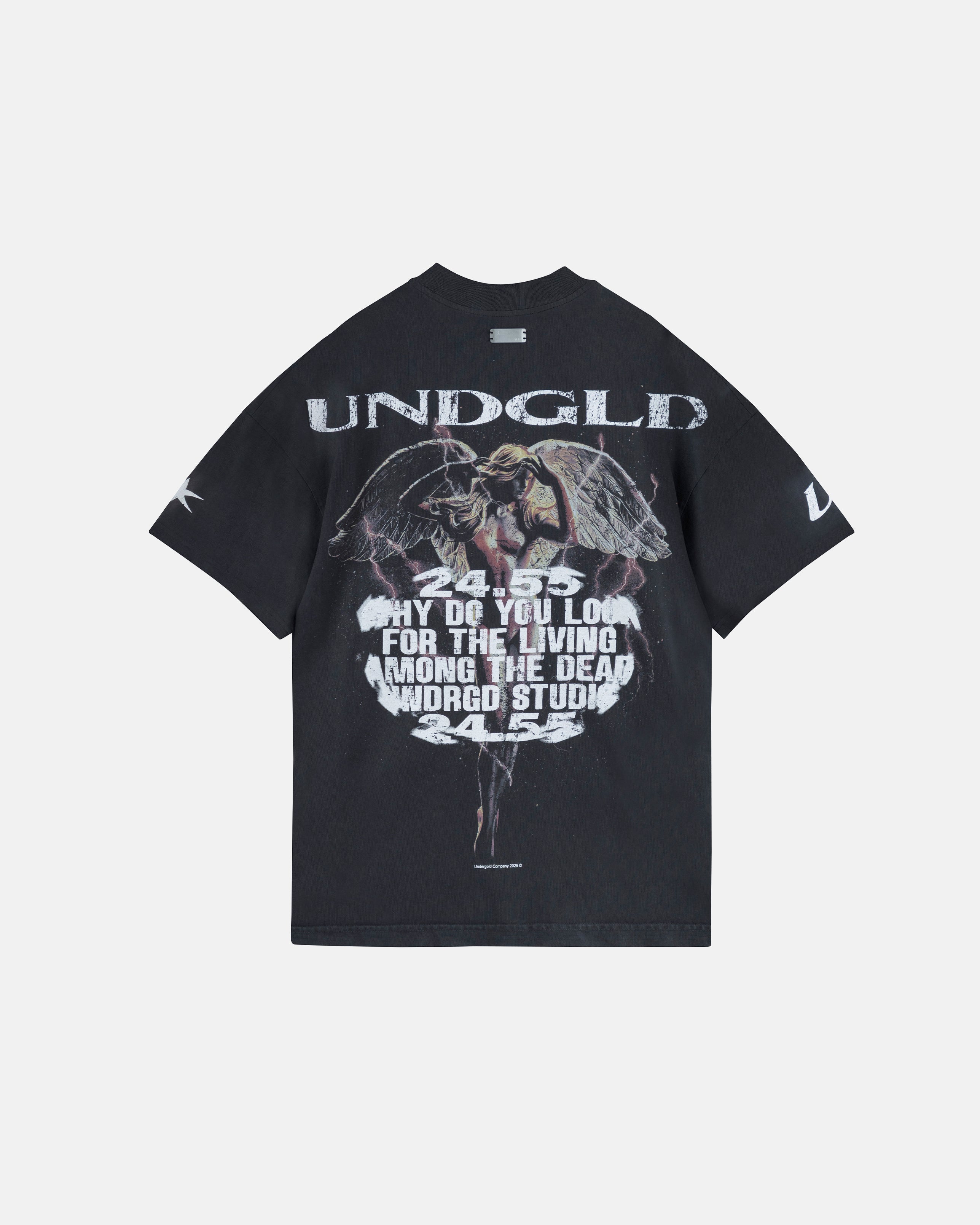 AGNUS DEI VALKYRIE TSHIRT VINTAGE BLACK