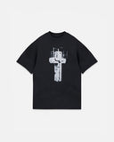 UNDERGOLD - Tshirt Act 1 Cross Vintage - Black