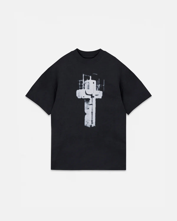 UNDERGOLD - Tshirt Act 1 Cross Vintage - Black