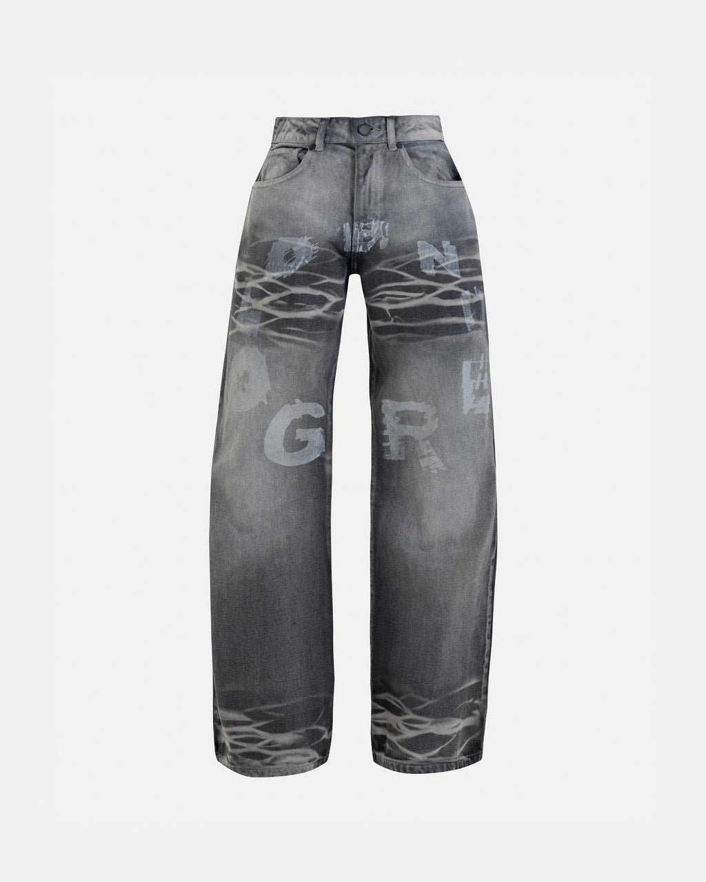 UNDERGOLD W ECHOES TREMOR WIDE JEANS WASHED GRAY