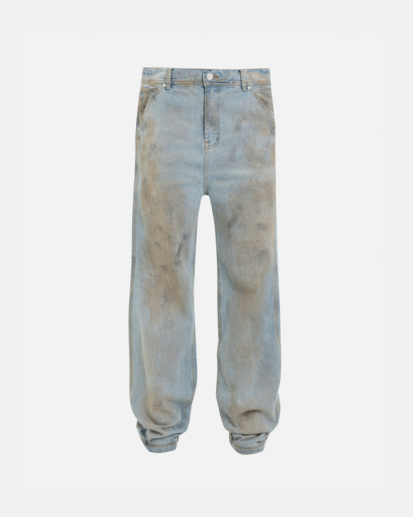 UNDERGOLD - Echoes U Star Wide Jeans - Washed Blue
