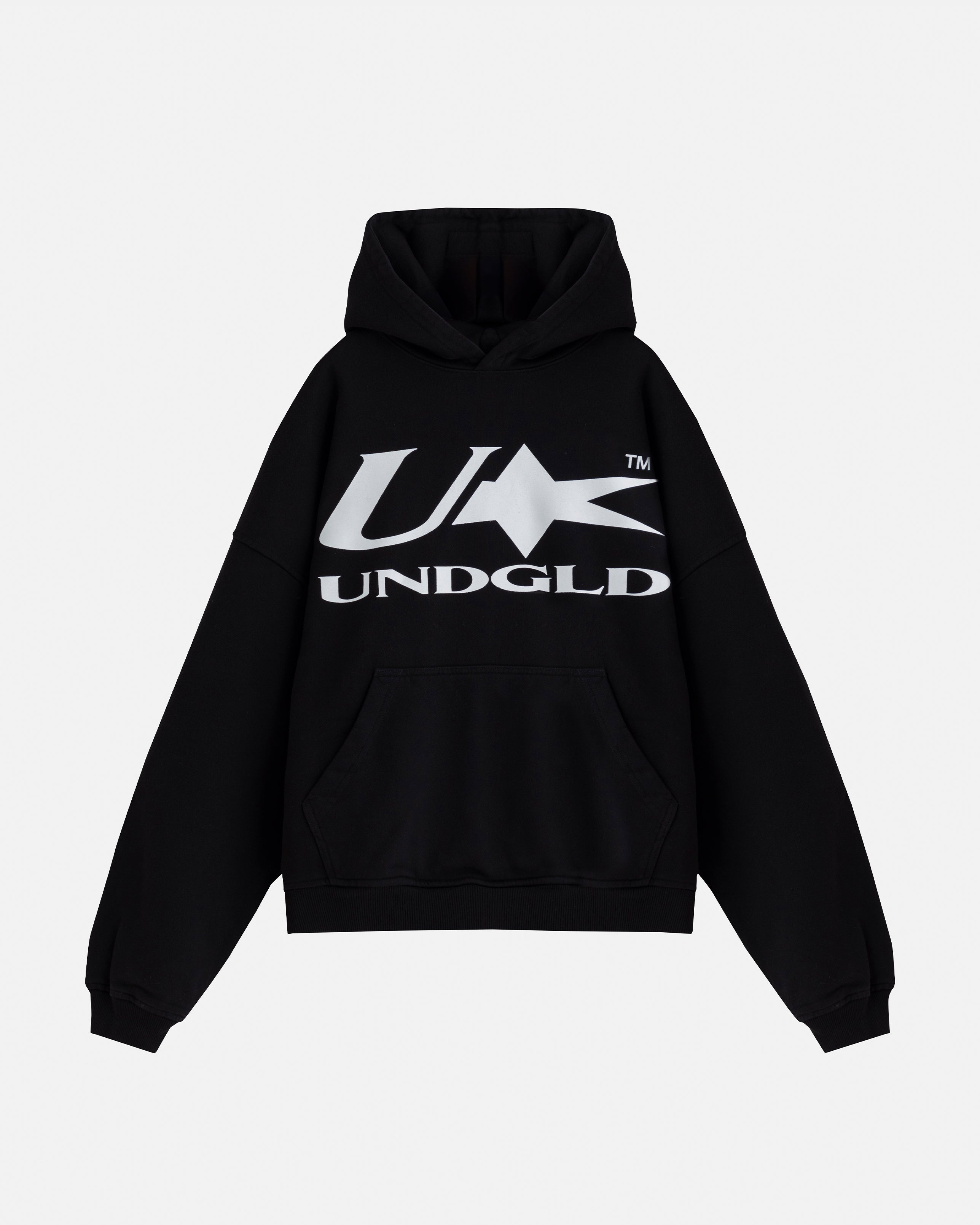 AGNUS DEI U STAR HOODIE BLACK