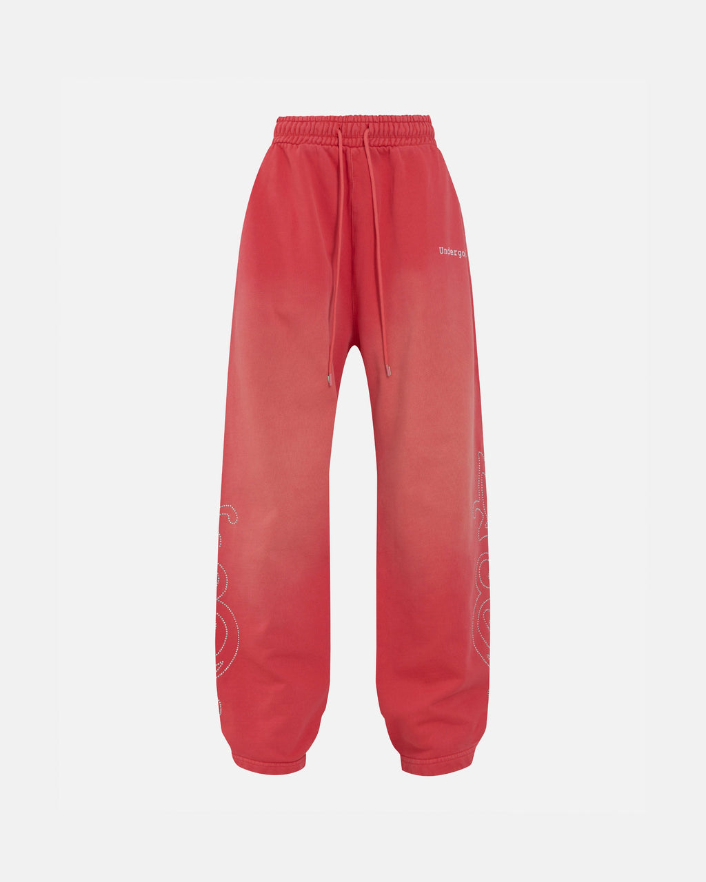 UNDERGOLD THE PATH GOLD STRAIGHTPANTS ROSE FIRE