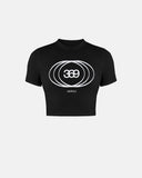 UNDERGOLD GOLDEN HERITAGE BASIC BABY TEE – BLACK