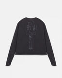 UNDERGOLD - Crewneck Act 1 Cross Slim Fit Knitted - Vintage Gray
