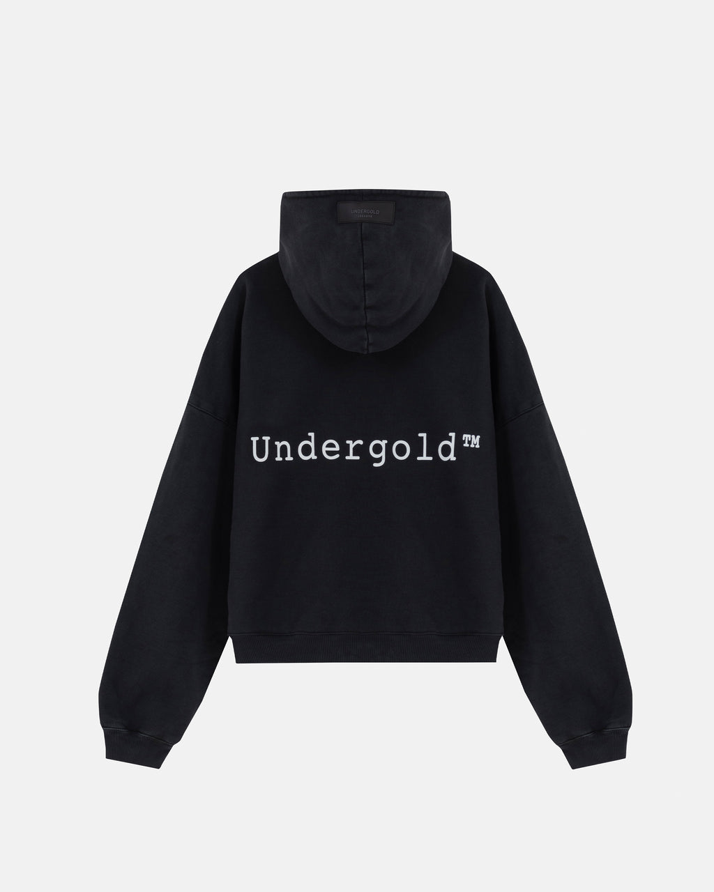 THE PATH SOULS HALF ZIP UP HOODIE VINTAGE BLACK