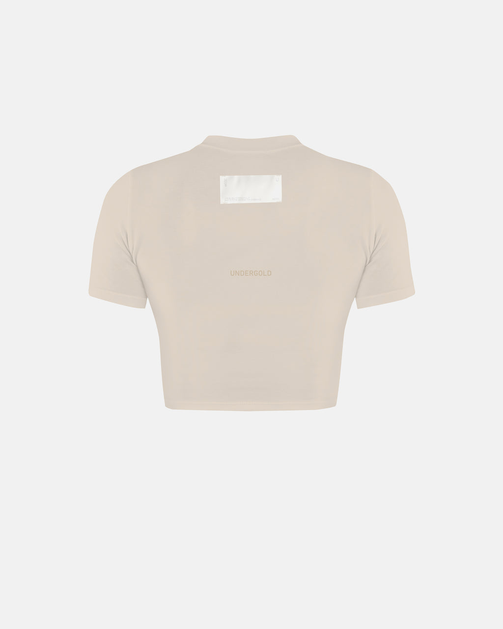 UNDERGOLD GOLDEN HERITAGE RAW BABY TEE – CREAM