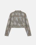 Undergold 94' W Worn Logo Jacket Smoke Gray