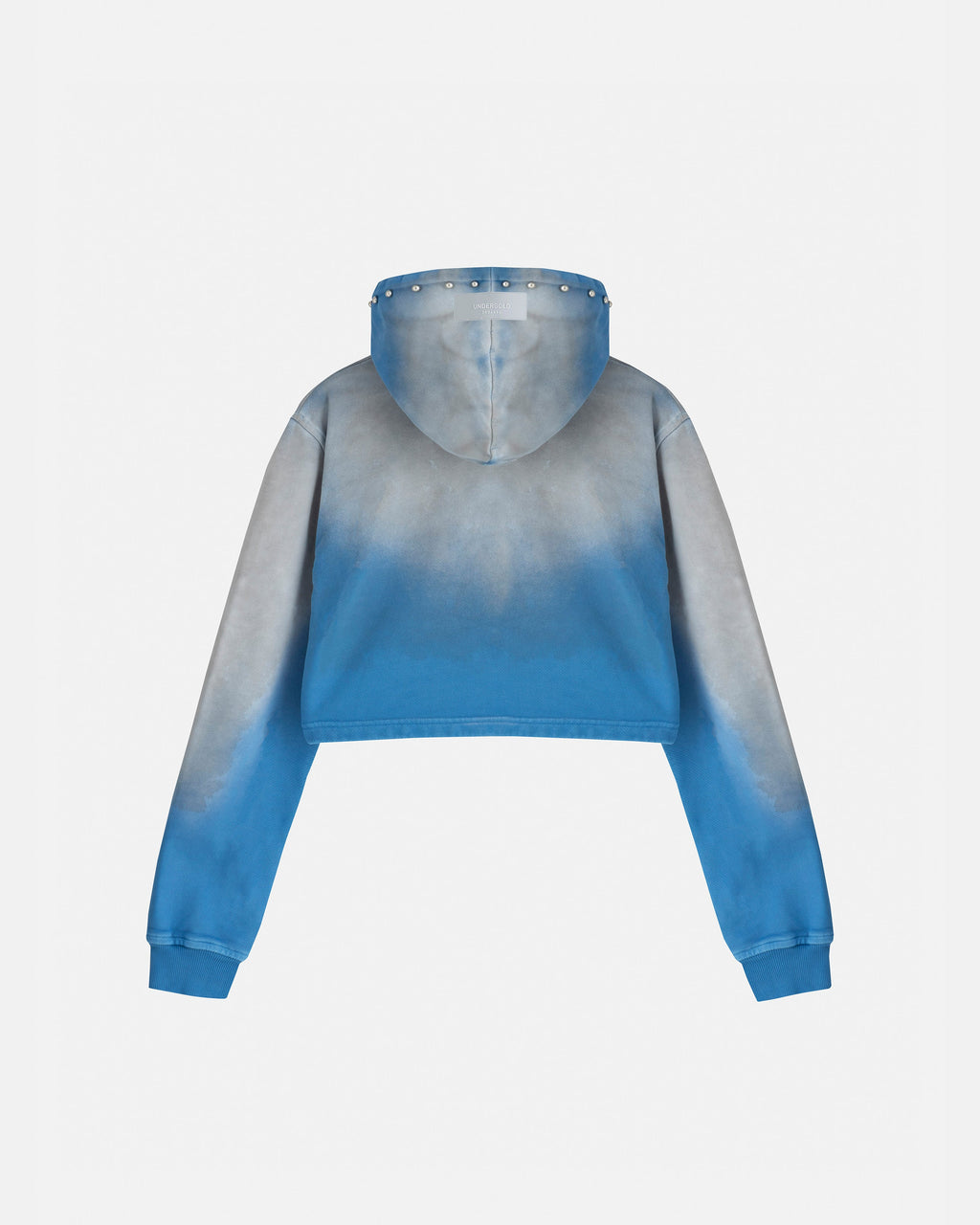 UNDERGOLD W AGNUS DEI FUTURE HEAVENS SLIM FIT HOODIE STORM BLUE