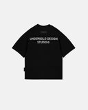UNDERGOLD - Camiseta Basics Boxy T-Shirt - Black