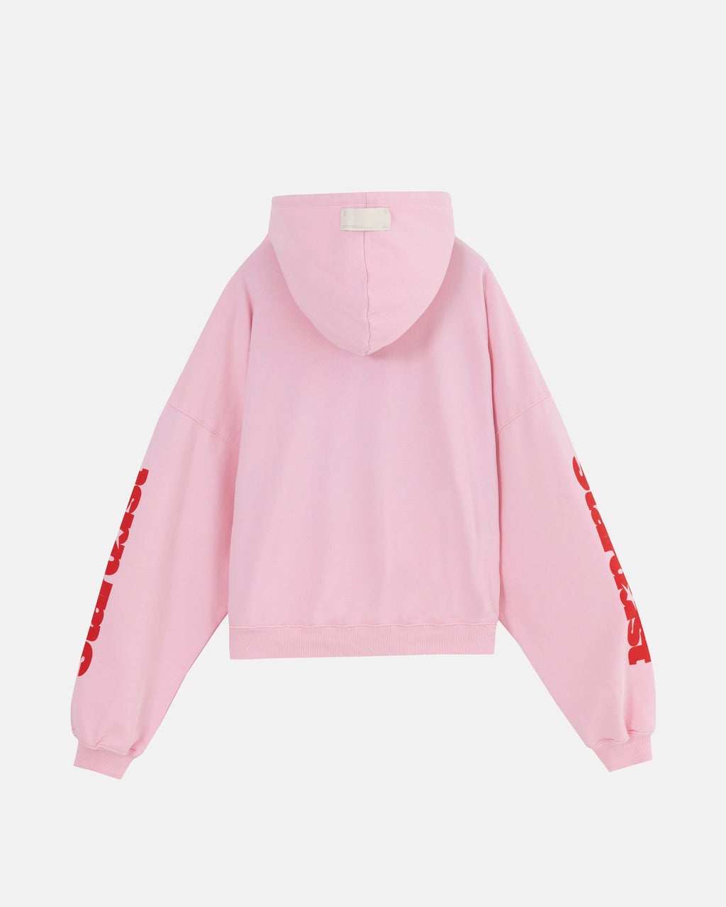 UNDERGOLD  STARDUST SYMBOL BOXY FIT HOODIE PINK