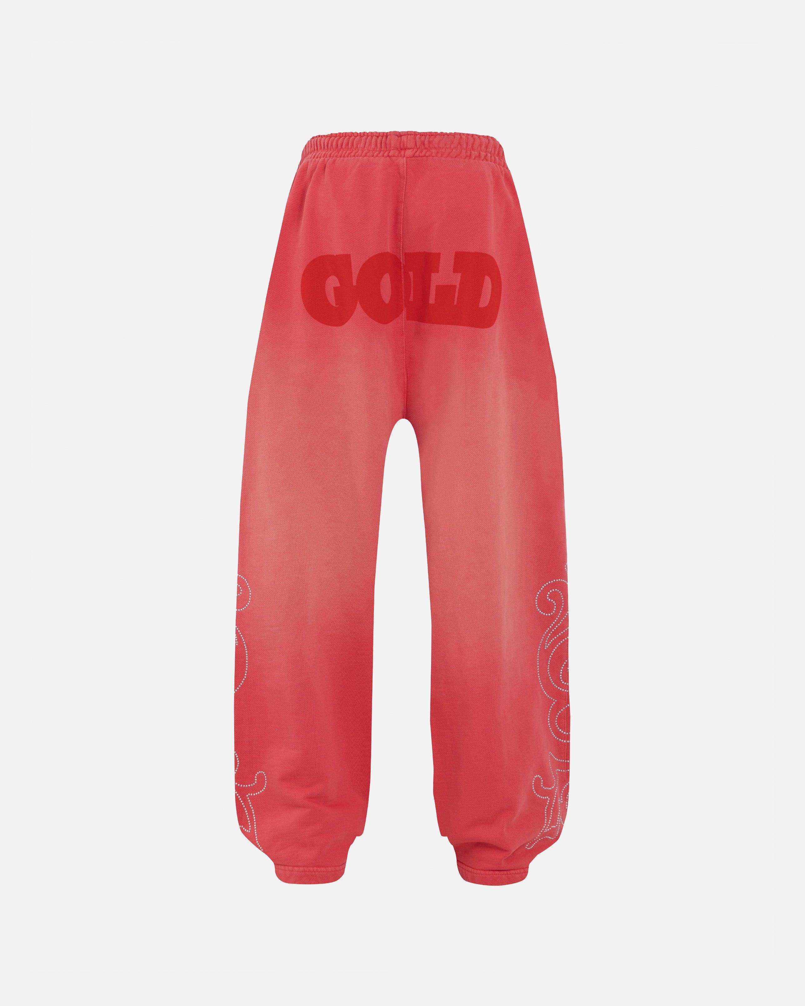 UNDERGOLD THE PATH GOLD STRAIGHTPANTS ROSE FIRE