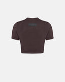 Undergold Blusa Basics Baby Tee – Brown