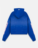 UNDERGOLD - Hoodie Act 1 Neon Zip Up Boxy Fit - Electric Blue