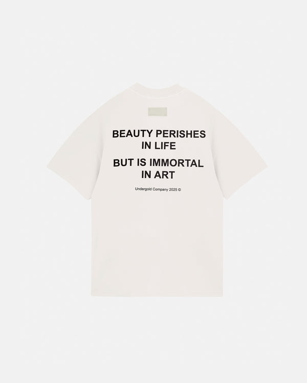 UNDERGOLD - Echoes Beauty Tshirt - White