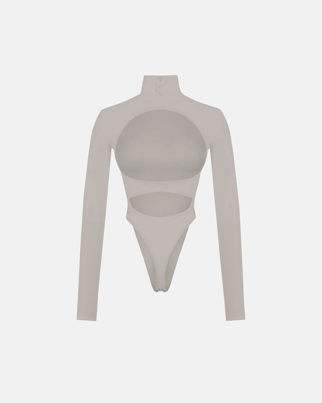 BODY TURTLENECK BACKLESS CREAM