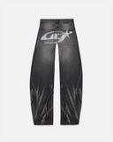 UNDERGOLD - Pants W Act 1 UG Star Barrel Vein Jean Washed - Black