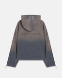 Undergold Spring Worn Logo Toggle Adjusted Hoodie Sandblast Gray