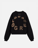 Undergold Echoes Tremor Boxy Fit Crewneck Black