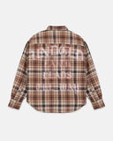 UNDERGOLD - Shirt Act 1 Faith Flannel Plaid - Brown