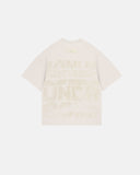 Undergold Agnus Dei Chrome Boxy Fit T-Shirt Cream