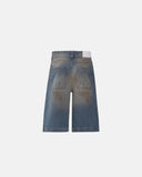 Undergold Stardust Undgld Studio Denim Long Shorts – Mechanic Blue