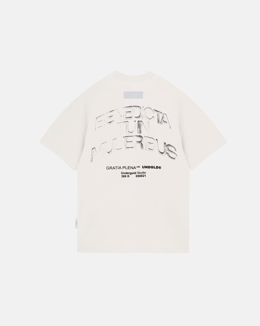 GRATIA PLENA BENEDICTA TSHIRT WHITE