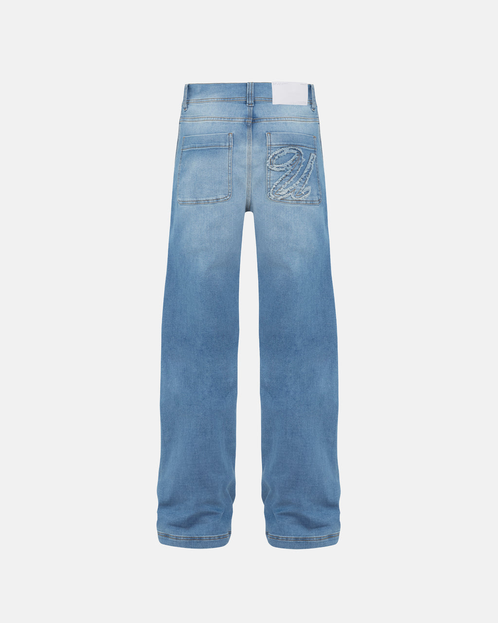 THE PATH BEAUTY FLARE JEAN BLUE