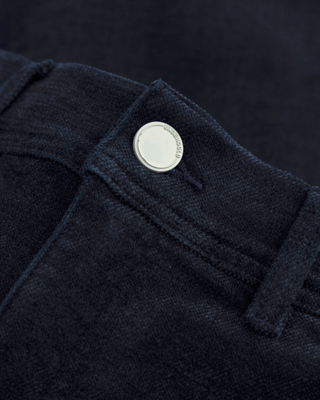 THE PATH MONOGRAM BARREL JEAN BLUE