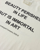 Undergold Echoes Beauty Tshirt White