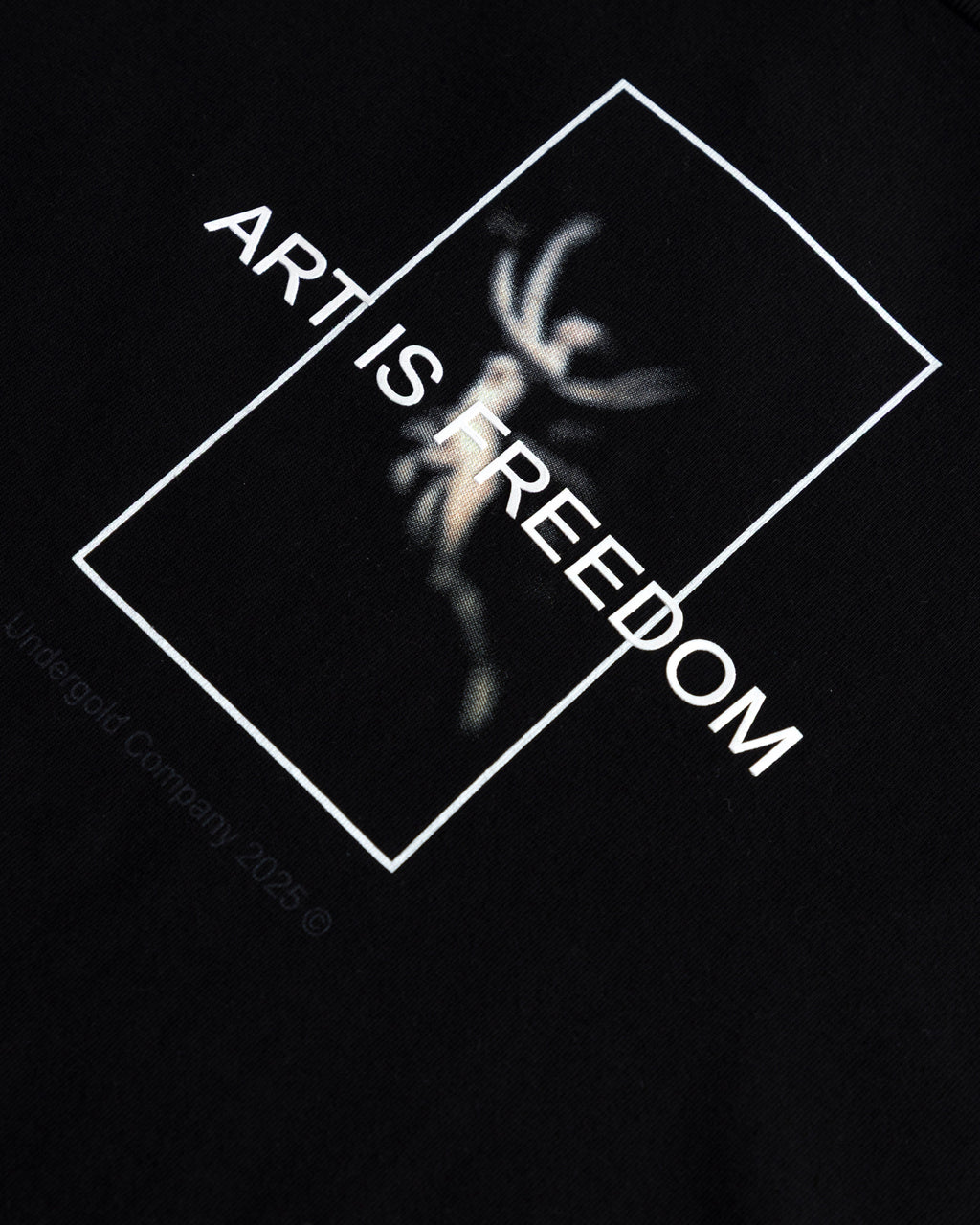 UNDERGOLD AGNUS DEI FREEDOM TSHIRT BLACK