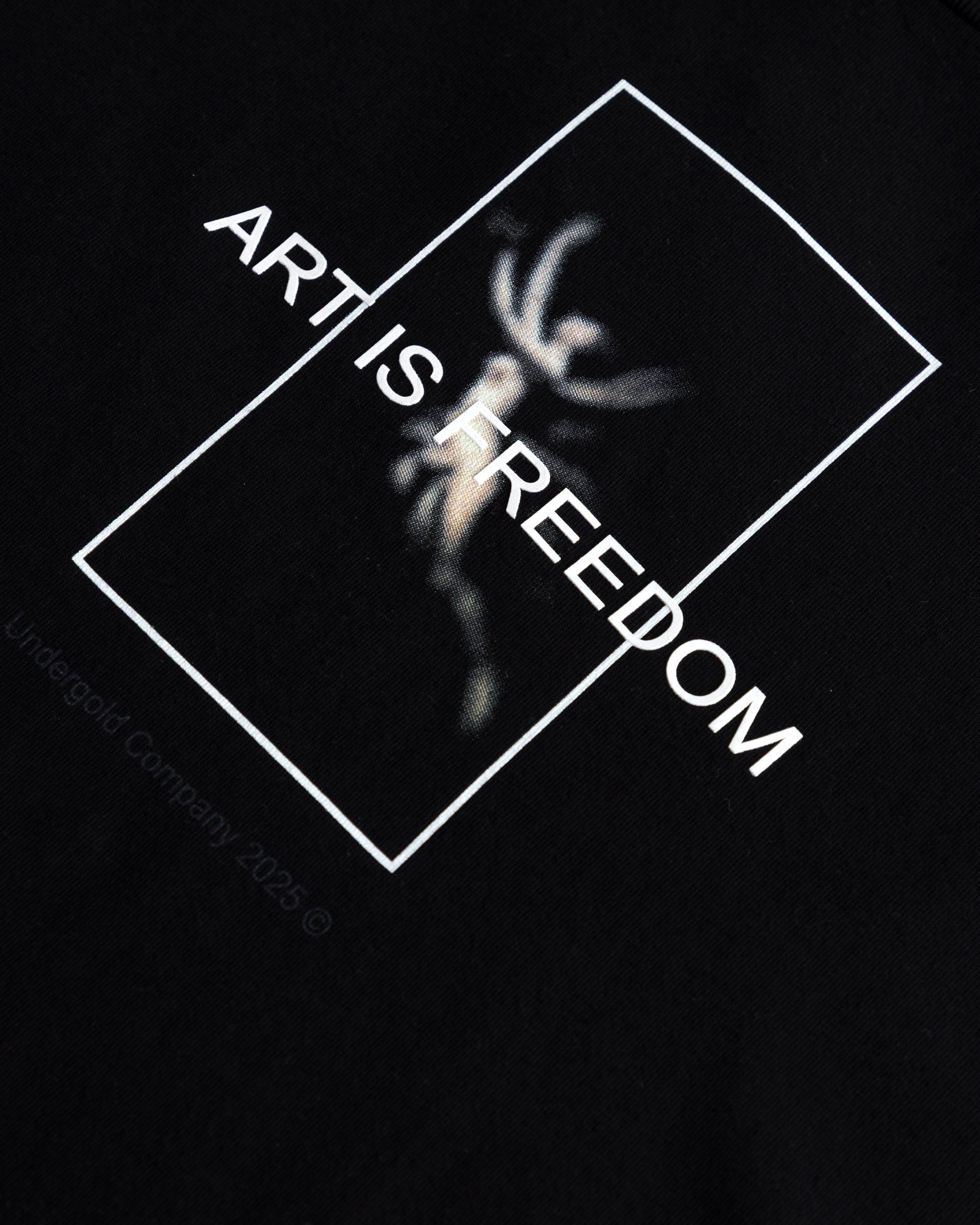UNDERGOLD AGNUS DEI FREEDOM TSHIRT BLACK