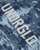 UNDERGOLD W CAPSULE UNDRGLD JACQUARD JACKET CAMMO BLUE