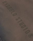 Undergold Spring Worn Logo Toggle Adjusted Hoodie Sandblast Gray