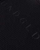 Undergold Basics Undgld Destroyed Knit Sweater – Black