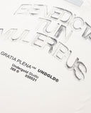 UNDEROGLD GRATIA PLENA BENEDICTA TSHIRT WHITE