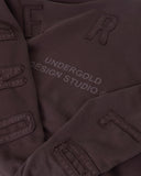 Undergold Stardust Basic Hoodie – Brown