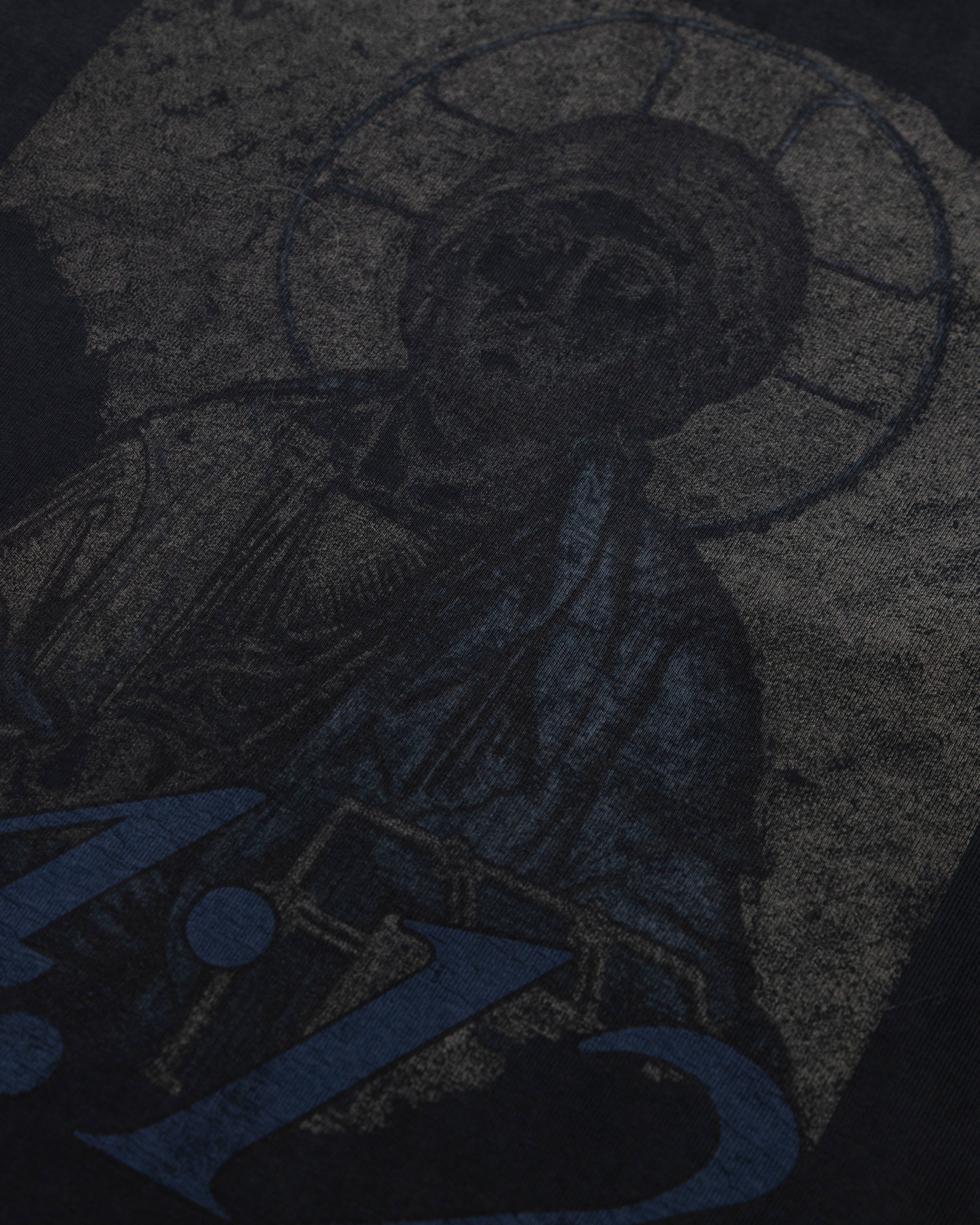 UNDERGOLD GRATIA PLENA PANTOCRATOR BOXY FIT TSHIRT VINTAGE BLACK