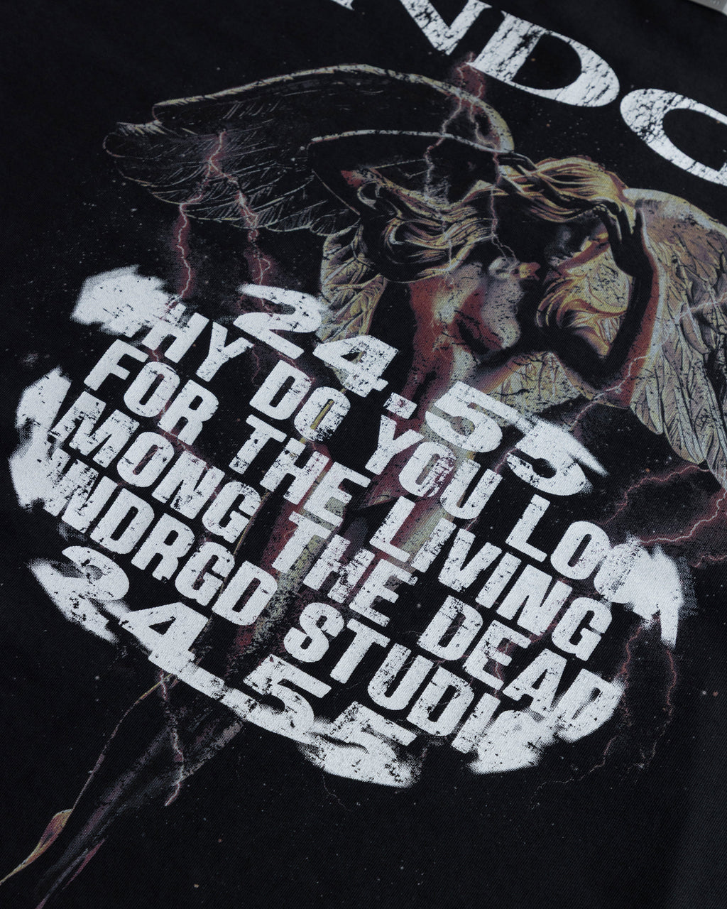 AGNUS DEI VALKYRIE TSHIRT VINTAGE BLACK